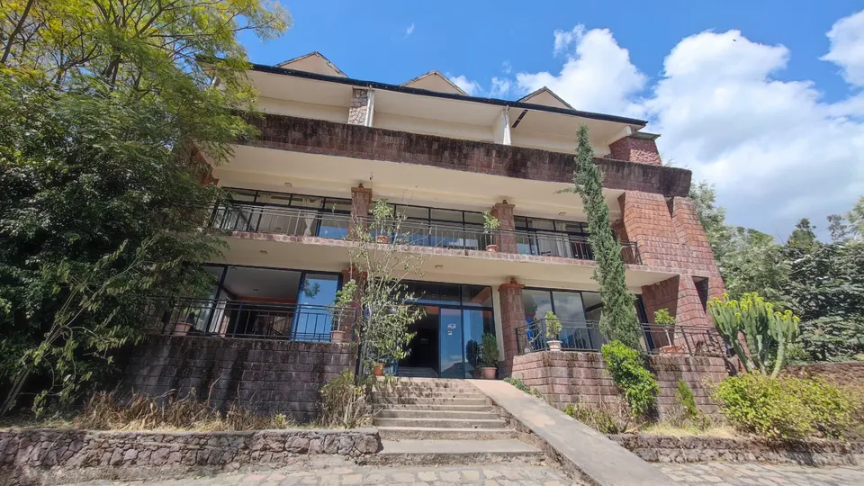 Lalibela Lodge exterior and balcony levels, operator photograph