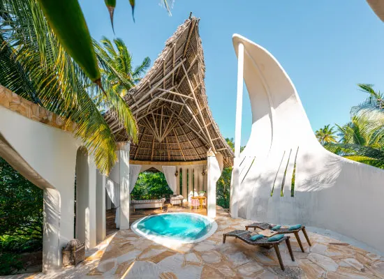 Mawingu private pool terrace