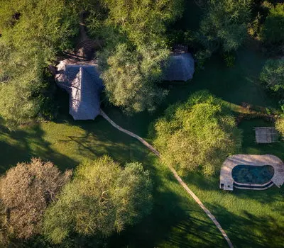 Sirikoi House aerial view