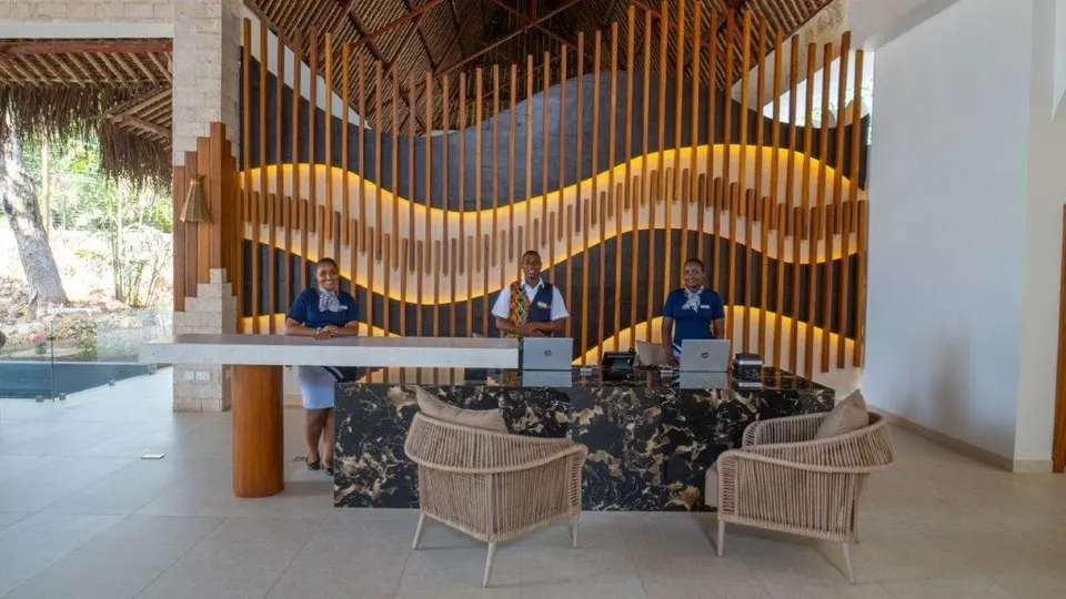 Bamburi Beach Hotel reception