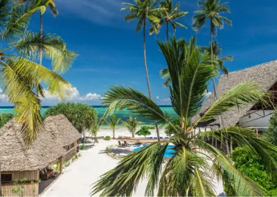 Beachfront grounds