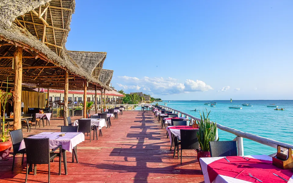 Amaan waterfront restaurant terrace