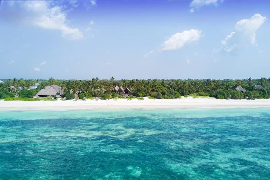 Matemwe beachfront setting
