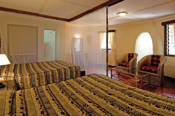 Masai Mara Sopa Lodge room with two beds