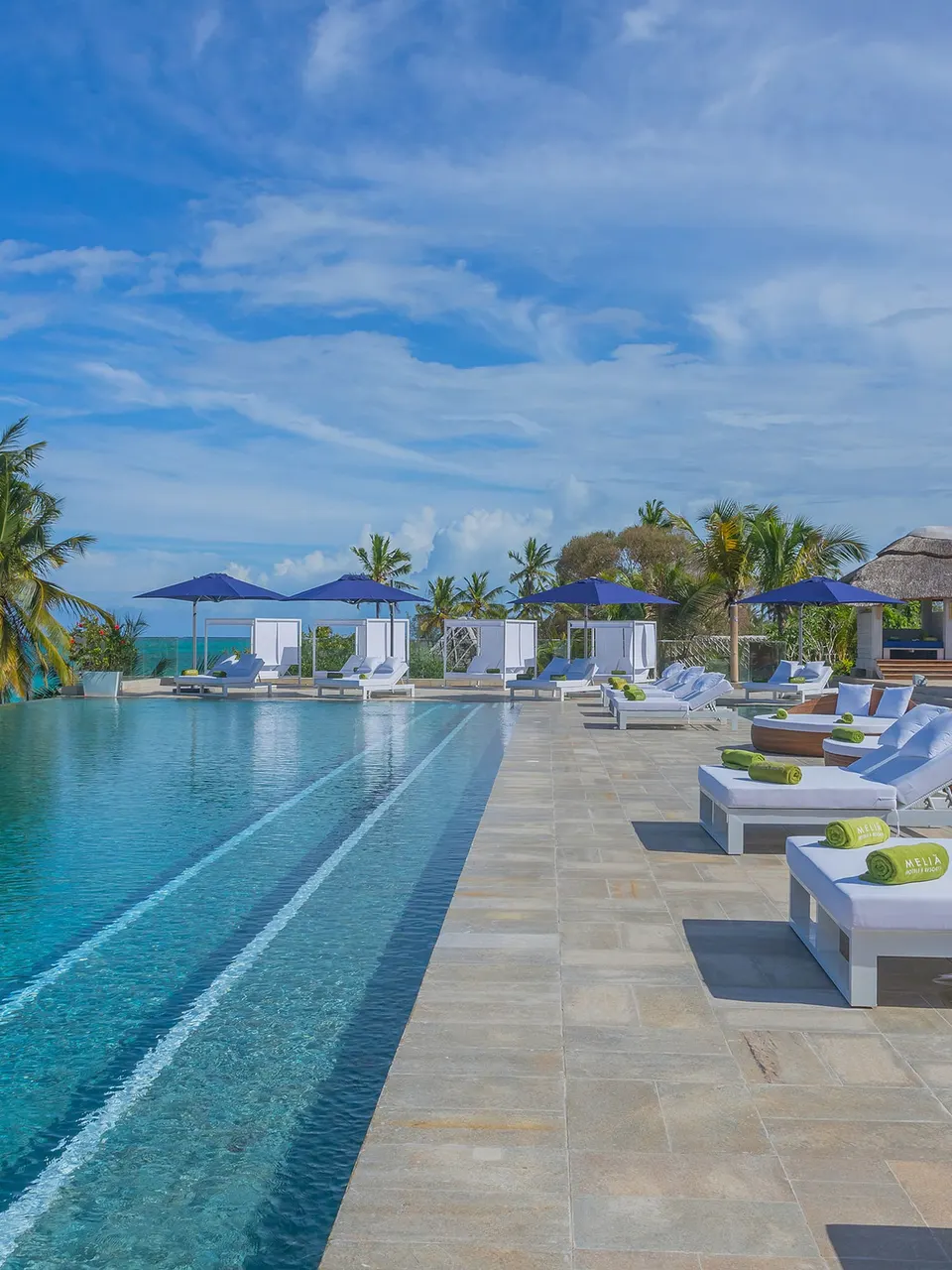 Meliá Zanzibar infinity pool