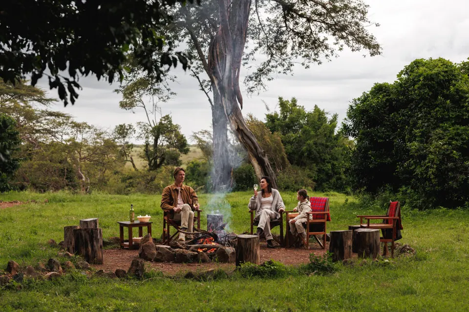 Basecamp Adventure firepit seating