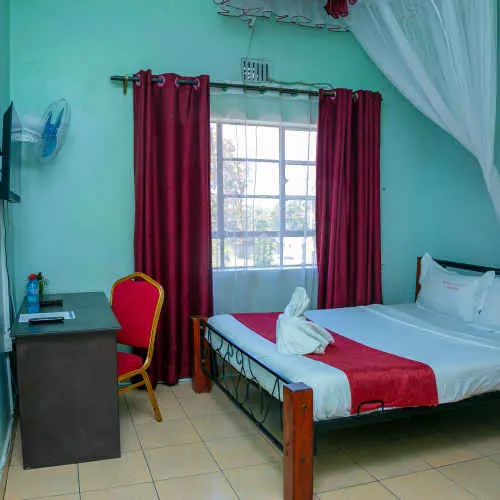 Museum View Hotel double bedroom