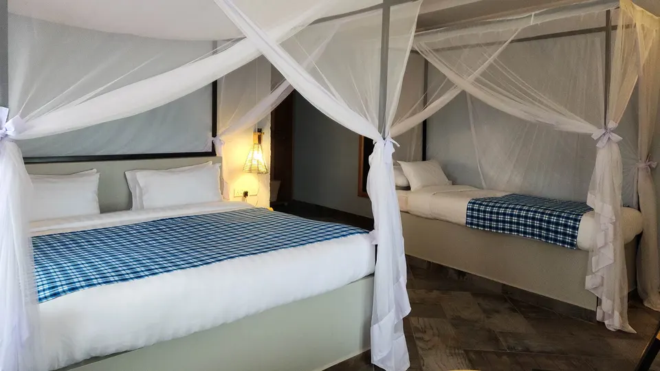 Heart & Soul Standard Suite king and single beds