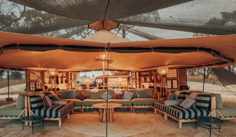 Serengeti Green Camp communal tent