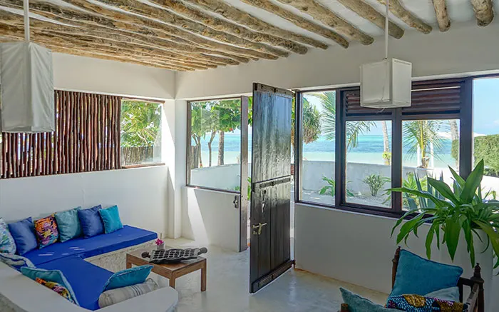 Two-bedroom oceanfront bungalow