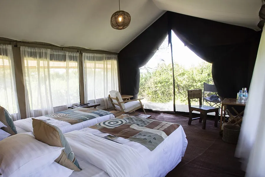 Nyikani Migration twin-bed tent