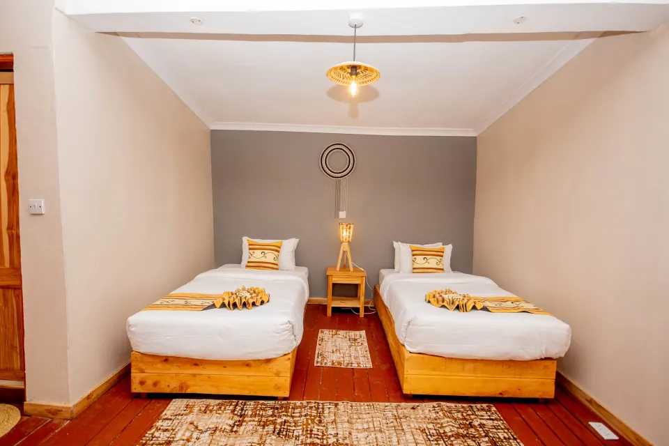 Amani Eserian twin bedroom