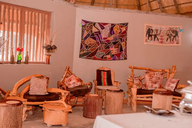 Shared interior seating area