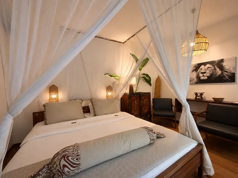Guest room at Kaliwa Lodge