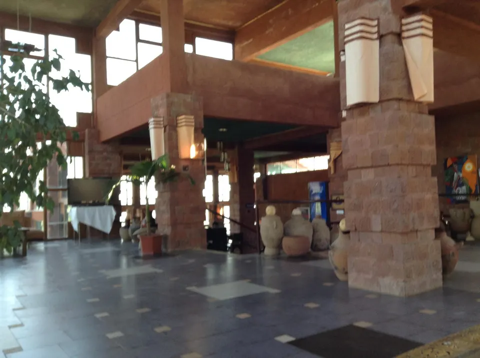 Mountain View Hotel Lalibela lobby and reception area