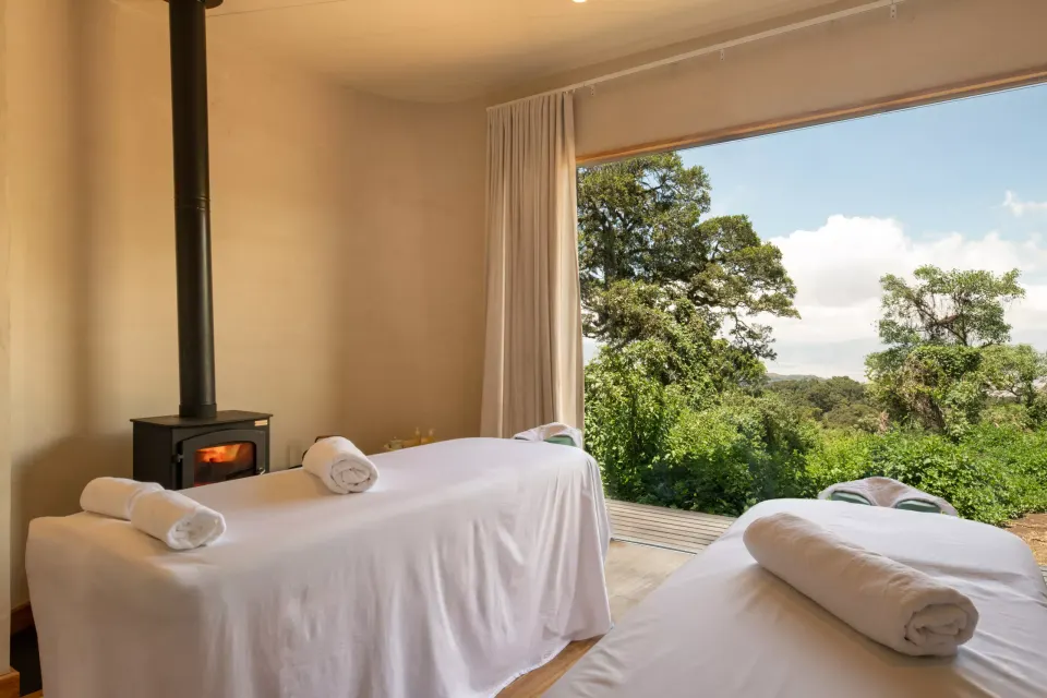Spa treatment room